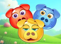 Bubble Piggies bubble shooting gameplay screenshot