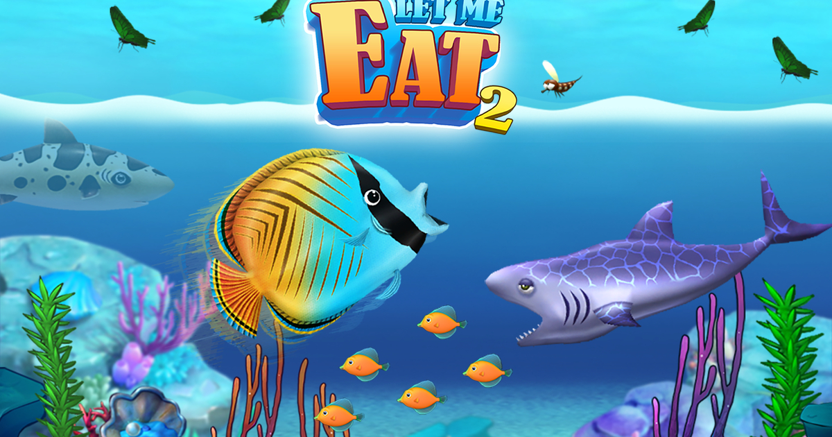 Let Me Eat 2 Feeding Madness underwater gameplay screenshot